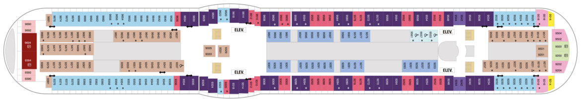 Royal Caribbean Deck plan Voyager of the Seas-DECK09.png